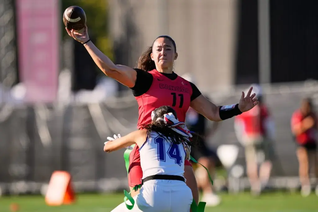 Canada's men's flag football team qualifies for 2028 Los Angeles Olympics