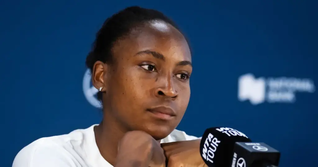 Coco Gauff supports 'fairness' in WTA test, not 'animosity'