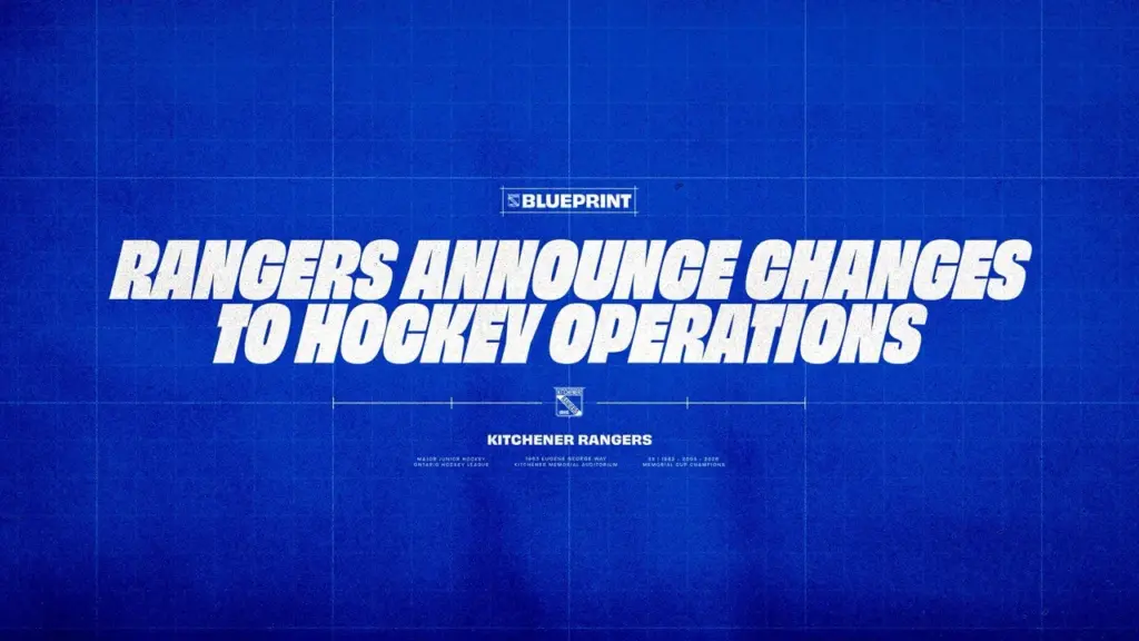 Kitchener Rangers announce operational staffing shake up - CityNews Kitchener