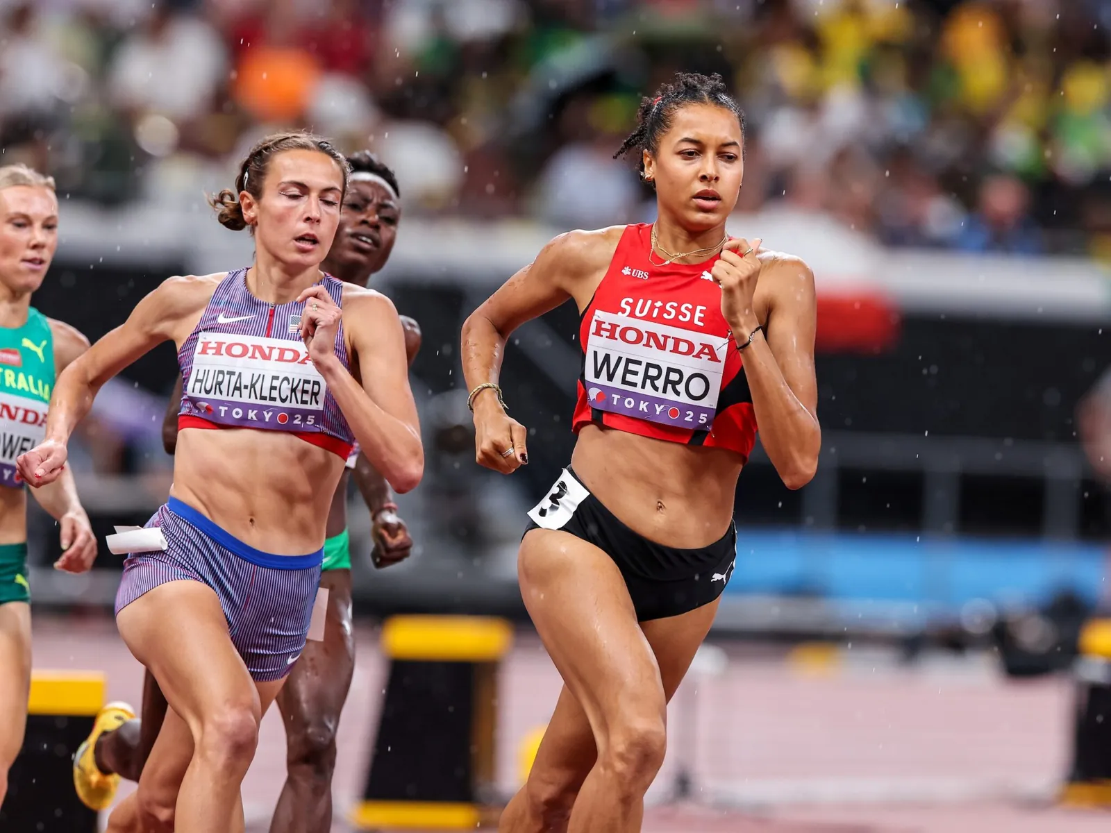 Switzerlands Audrey Werro at 2025 Tokyo World Championships. Photo: Kevin Morris